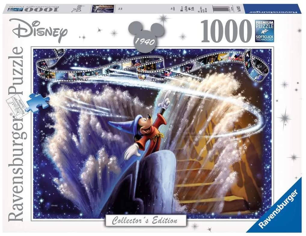Mickey Disney Collector's Edition Fantasia – 1000 Piece Jigsaw Puzzle (Ravensburger)