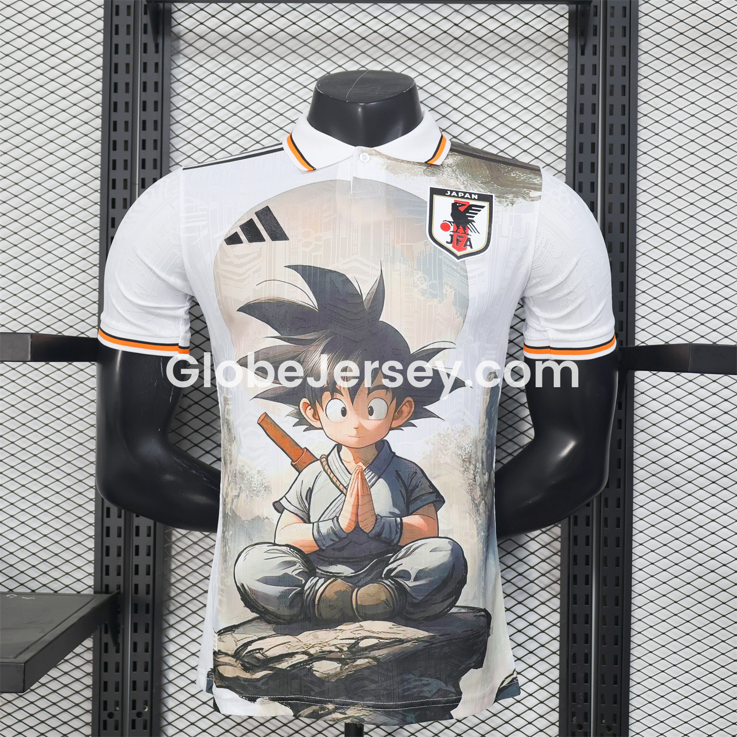Japan 25-26 Son Goku Meditates On The Stone Special Jersey - Player Version
