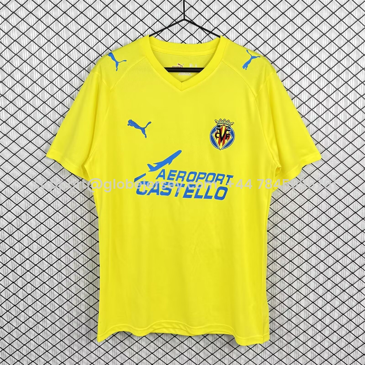Retro Villarreal 2008-09 Home Jersey