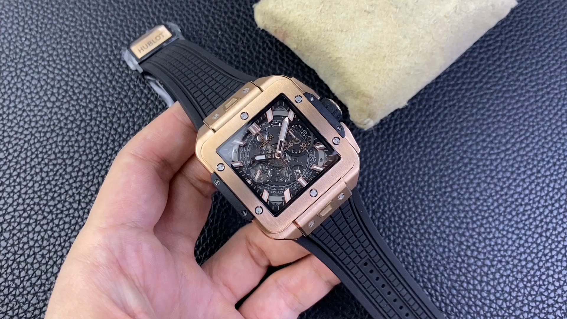 【Super Clone】Hublot Square Bang 821.OM.0180.RX 44 mm