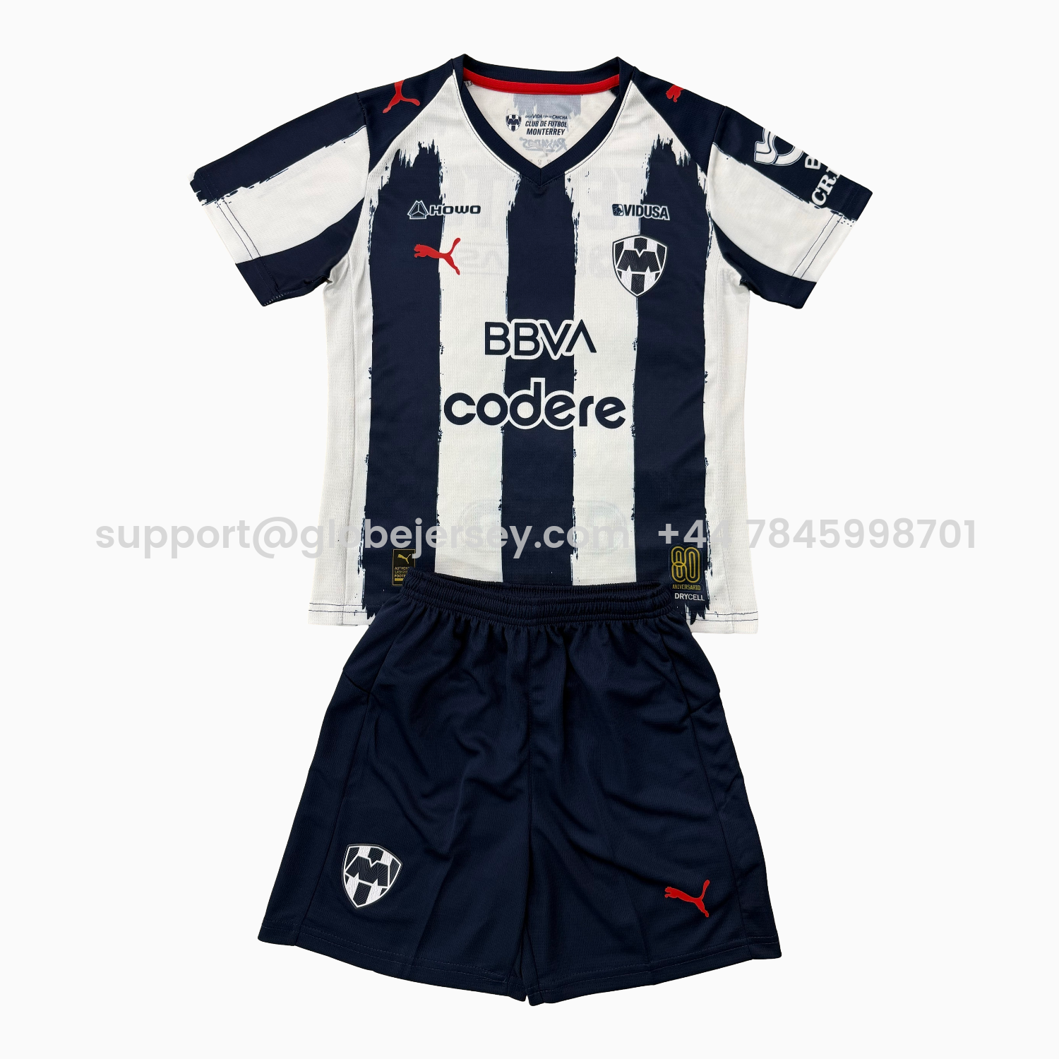 Rayados Monterrey 25-26 Home Men's Adult Jersey Set - Fans Version