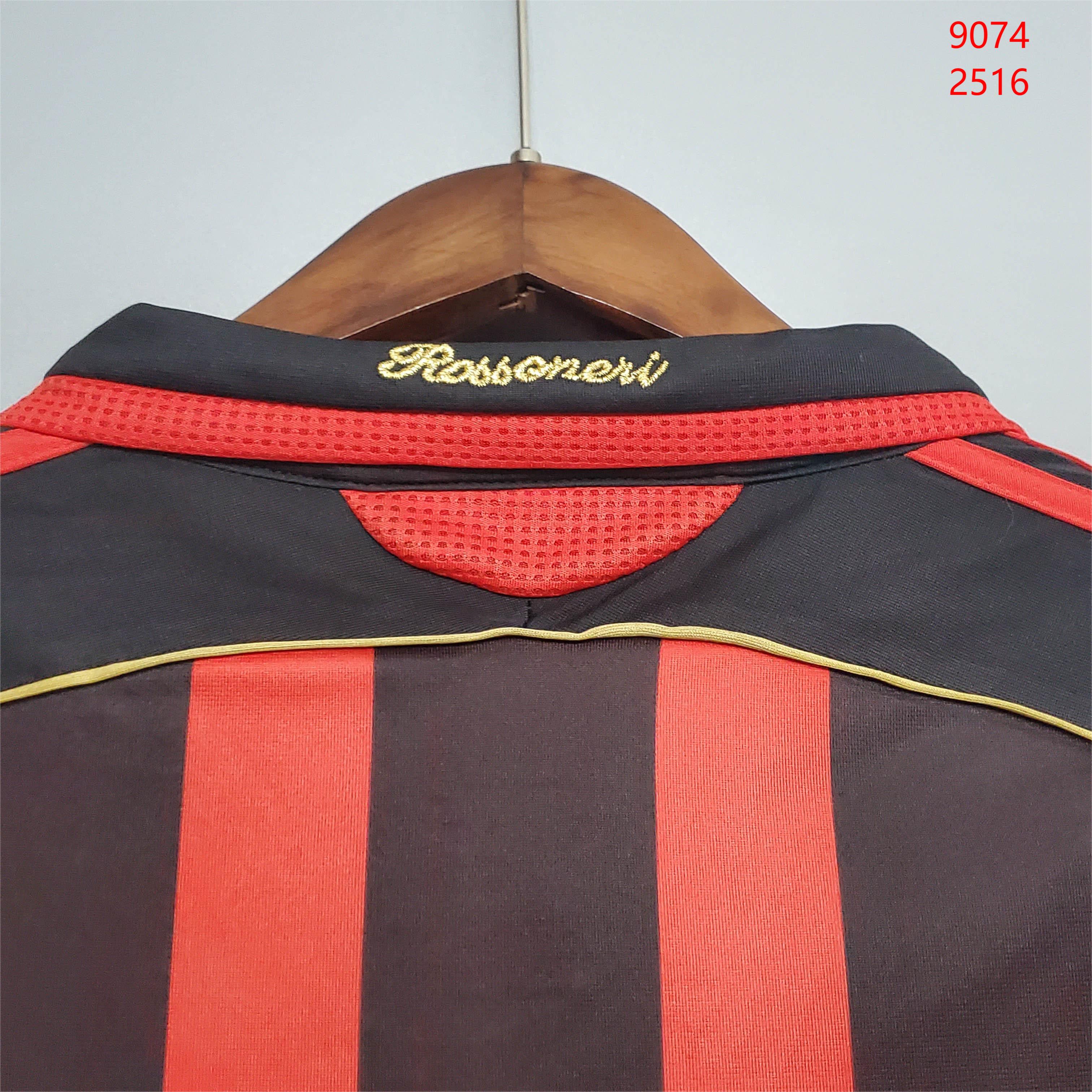 2006/2007 Retro AC Milan Home Football Shirt 1:1 Thai Quality - Fans Edition