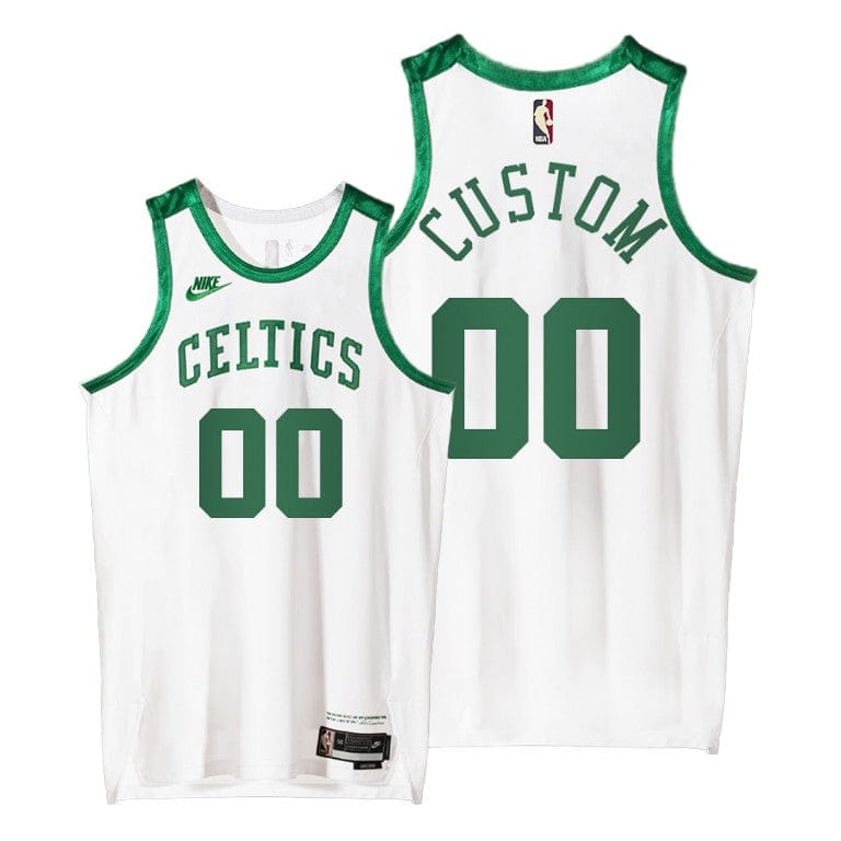 Custom Boston Celtics 75th Anniversary Jersey