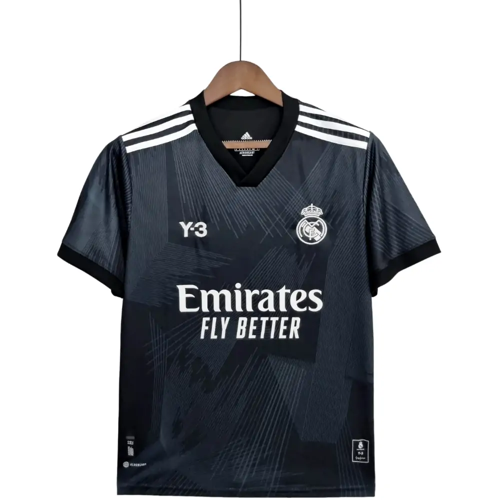 2022 Real Madrid Y-3 Special Edition Black Football Shirt
