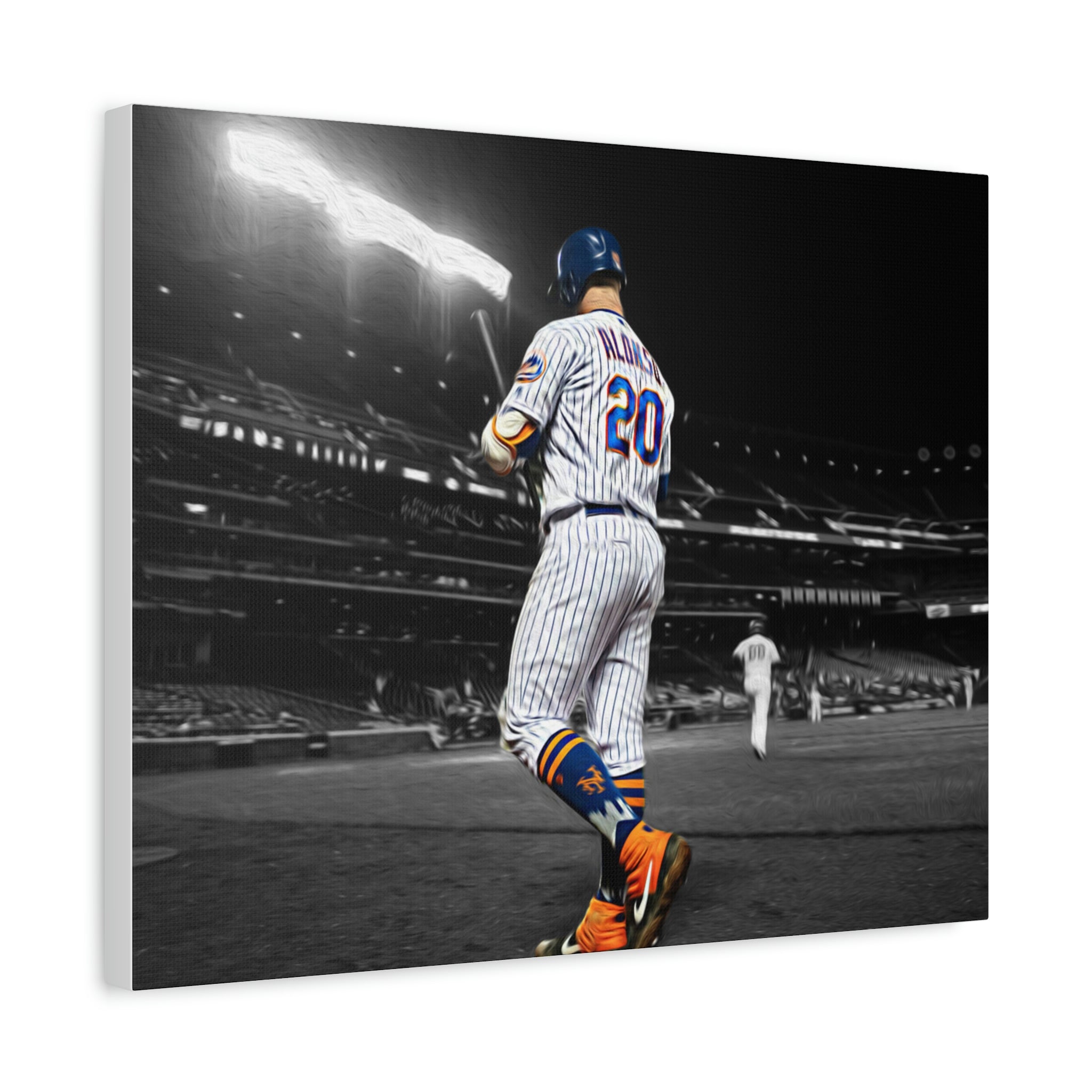 Pete Alonso New York Mets Polar Bear Premium Wall Art Canvas Wrap