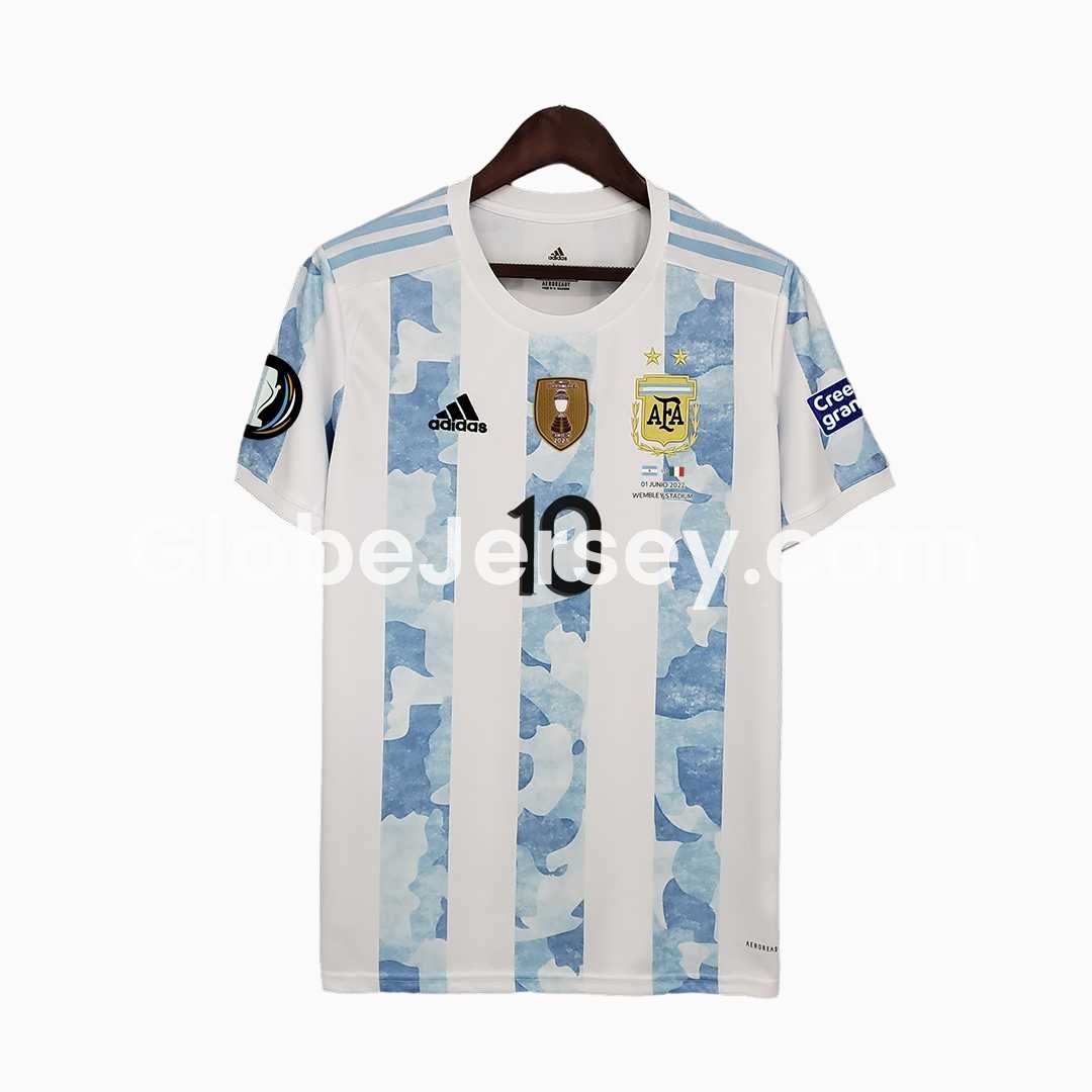 Retro Argentina 2021 Home Stadium Jersey