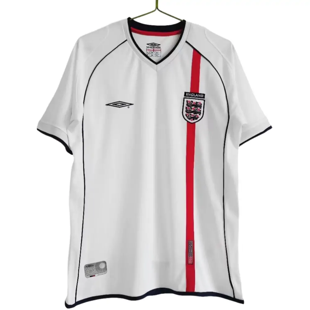 2002 England Home Retro Shirt