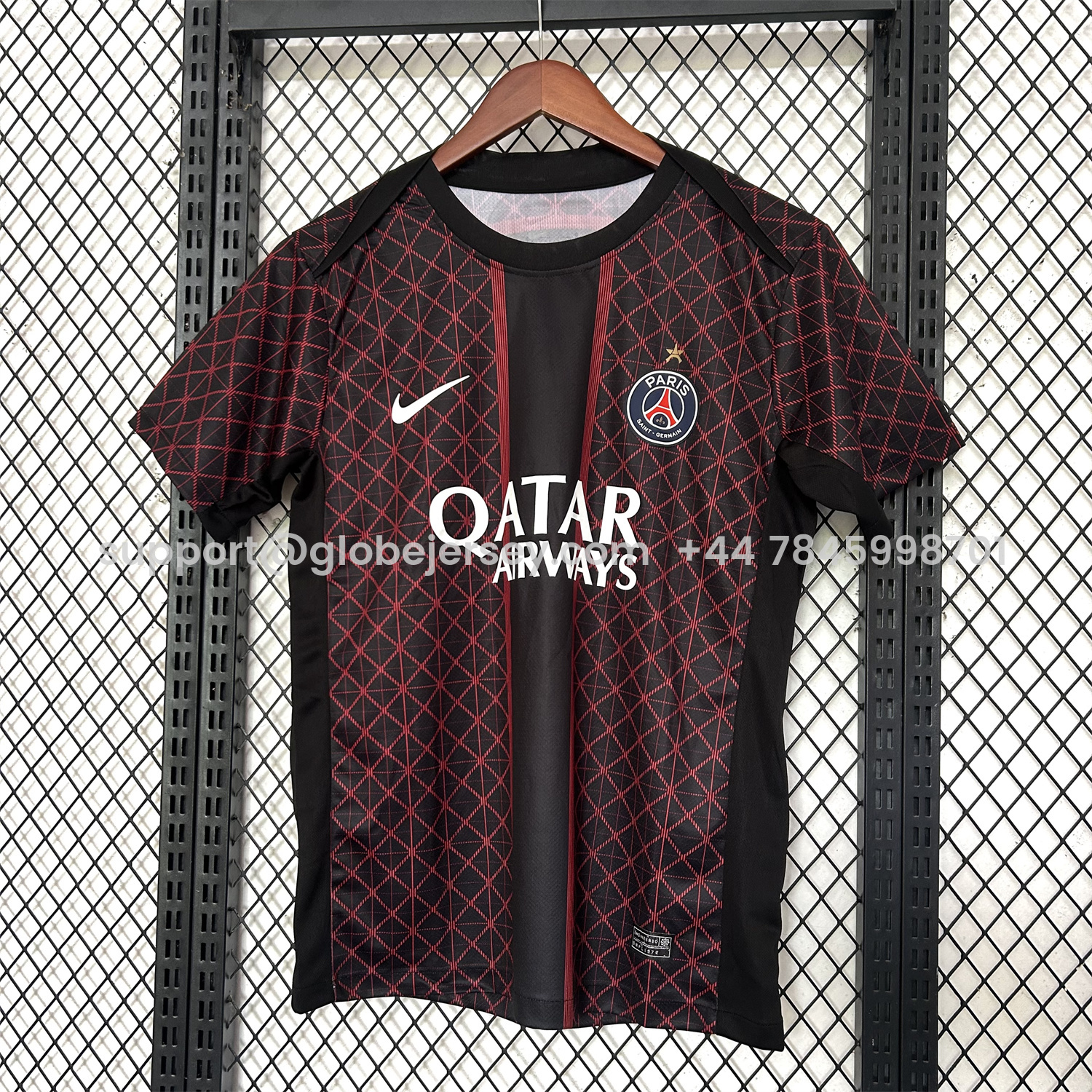 Paris Saint-Germain PSG 25-26 Red Pre-Match Training Jersey - Fans Version