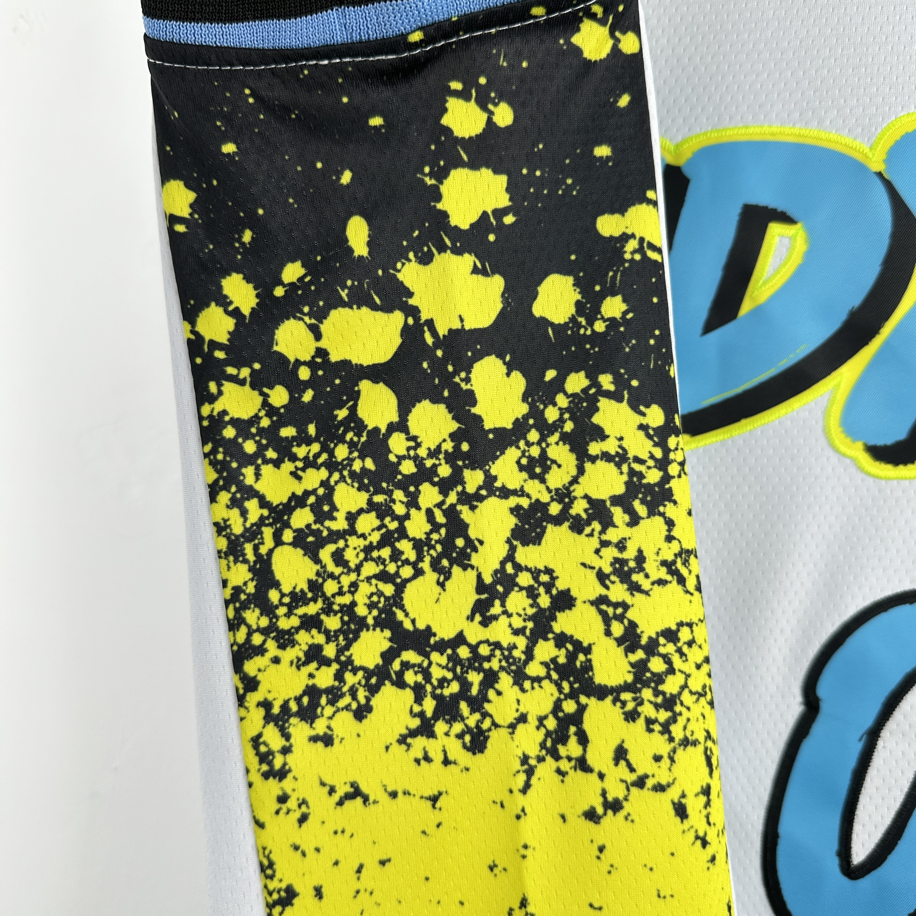 Embroidery 25th season Pacers City Edition No. 0 Haliburton