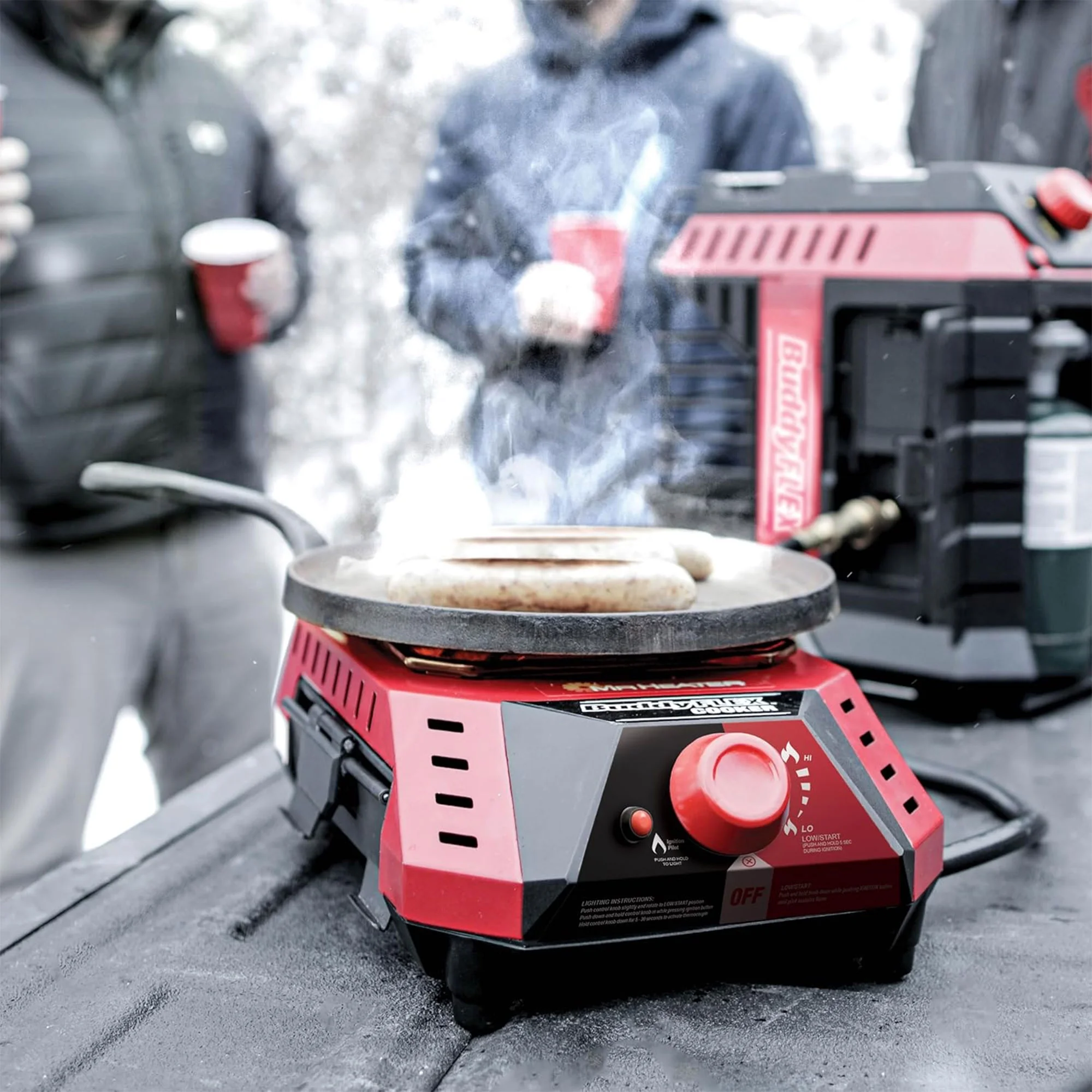 Mr. Heater Buddy FLEX 5,000-11,000 BTU Outdoor Portable Propane Gas Cooker