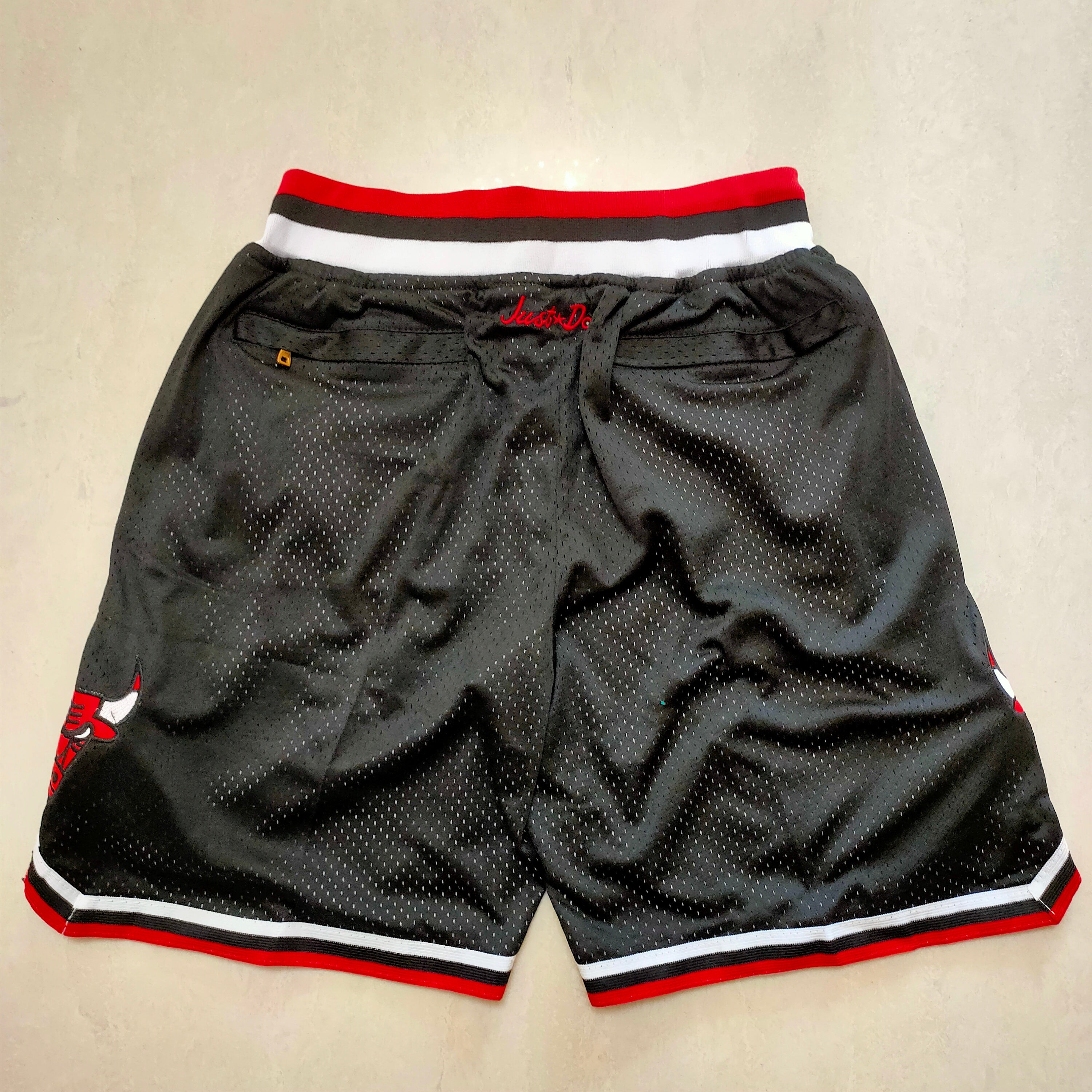 Chicago Bulls black pocket pants
