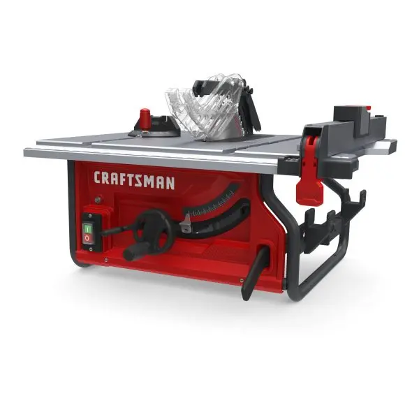 10-Inch Carbide-Tipped Blade – Compatible with 15-Amp Portable Table Saws