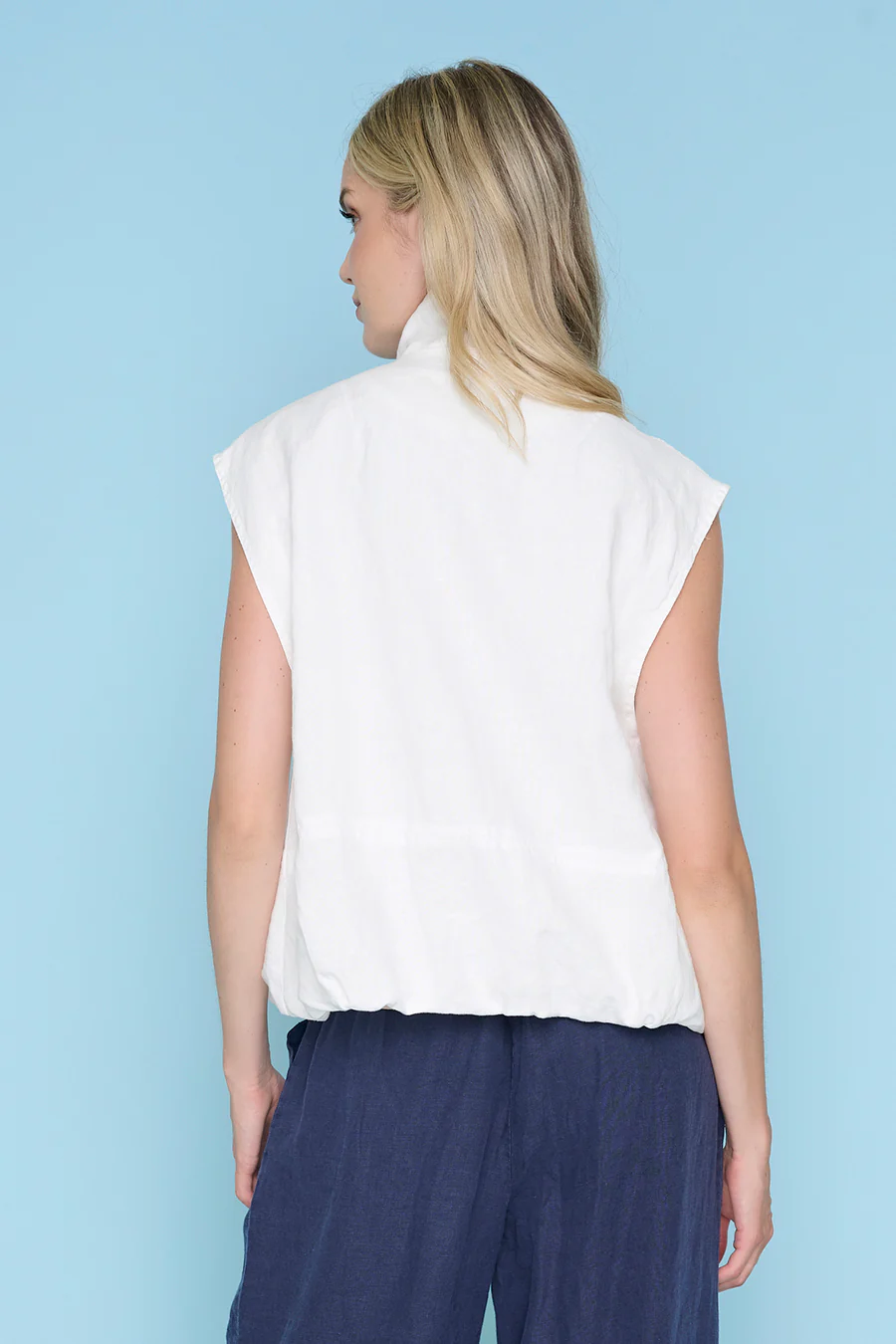 Pleated Detailed Vest