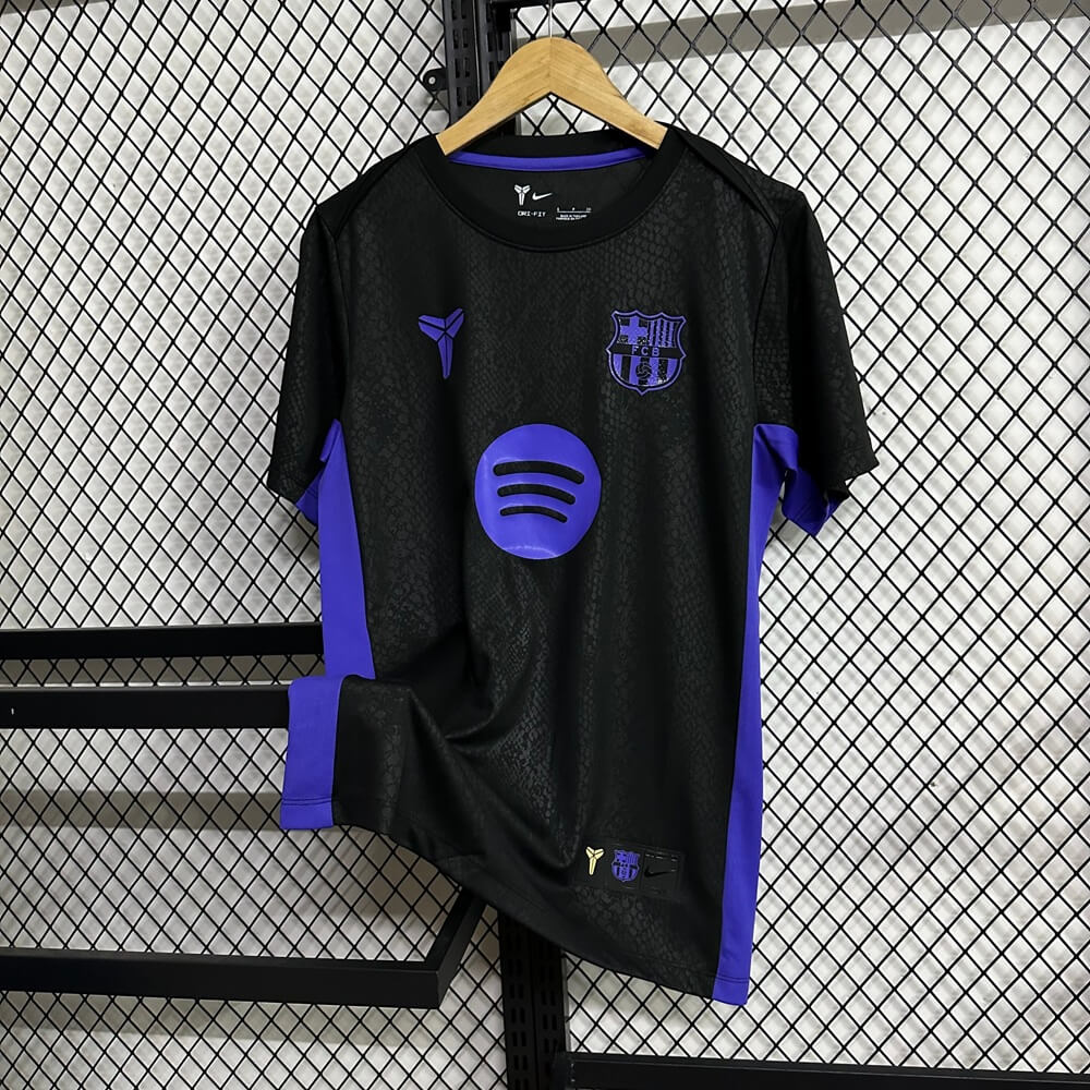 Barcelona Pre-Match Soccer Jersey 2025/26 Black