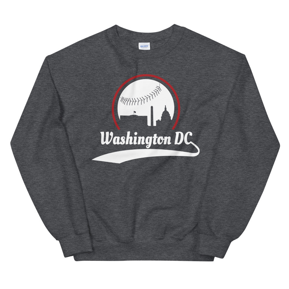 Unisex Washington Nationals Baseball Crewneck Sweatshirt