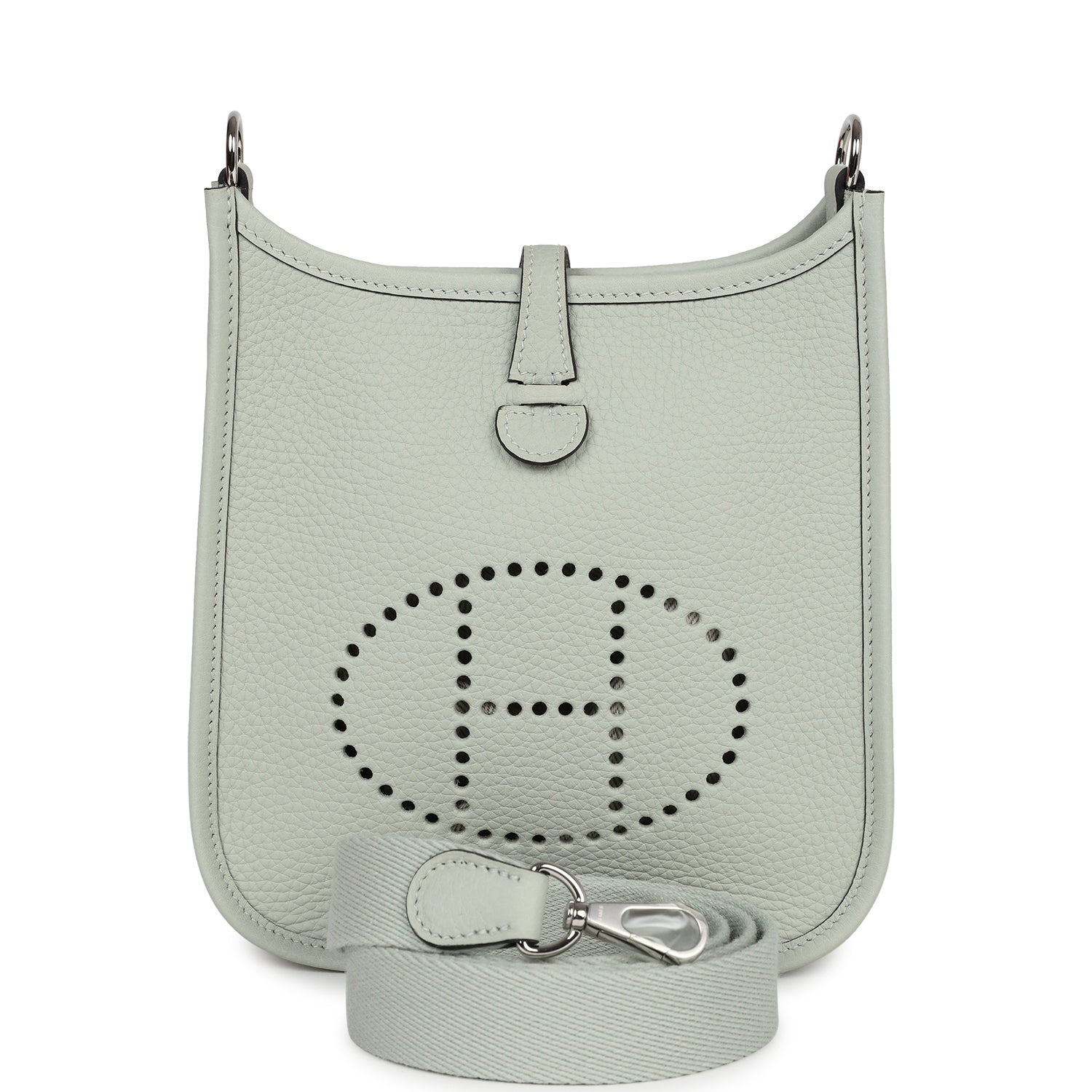 Evelyne TPM Gris Neve Clemence Palladium Hardware