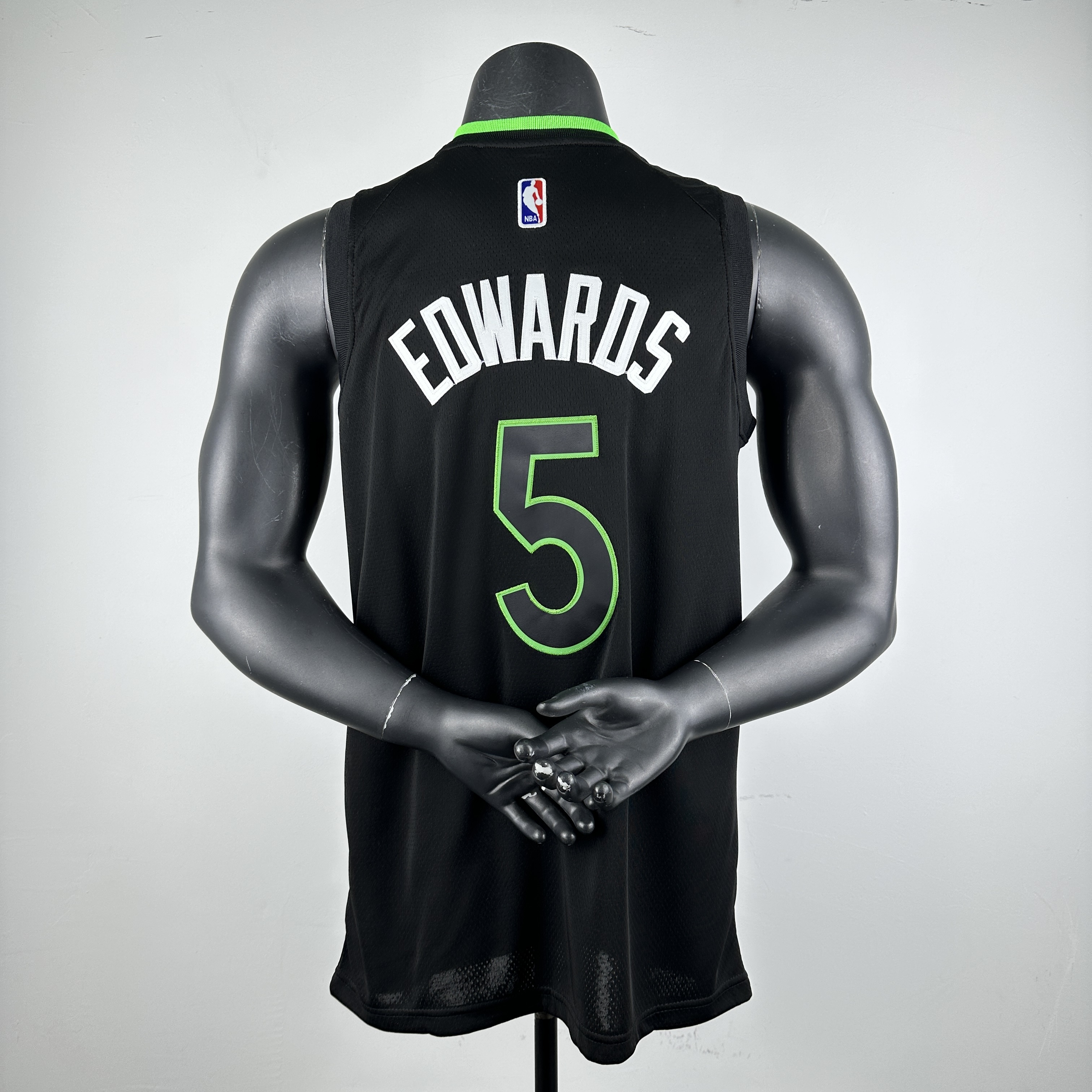 Embroidery 23rd season Timberwolves Flying Man No. 5 Edwards