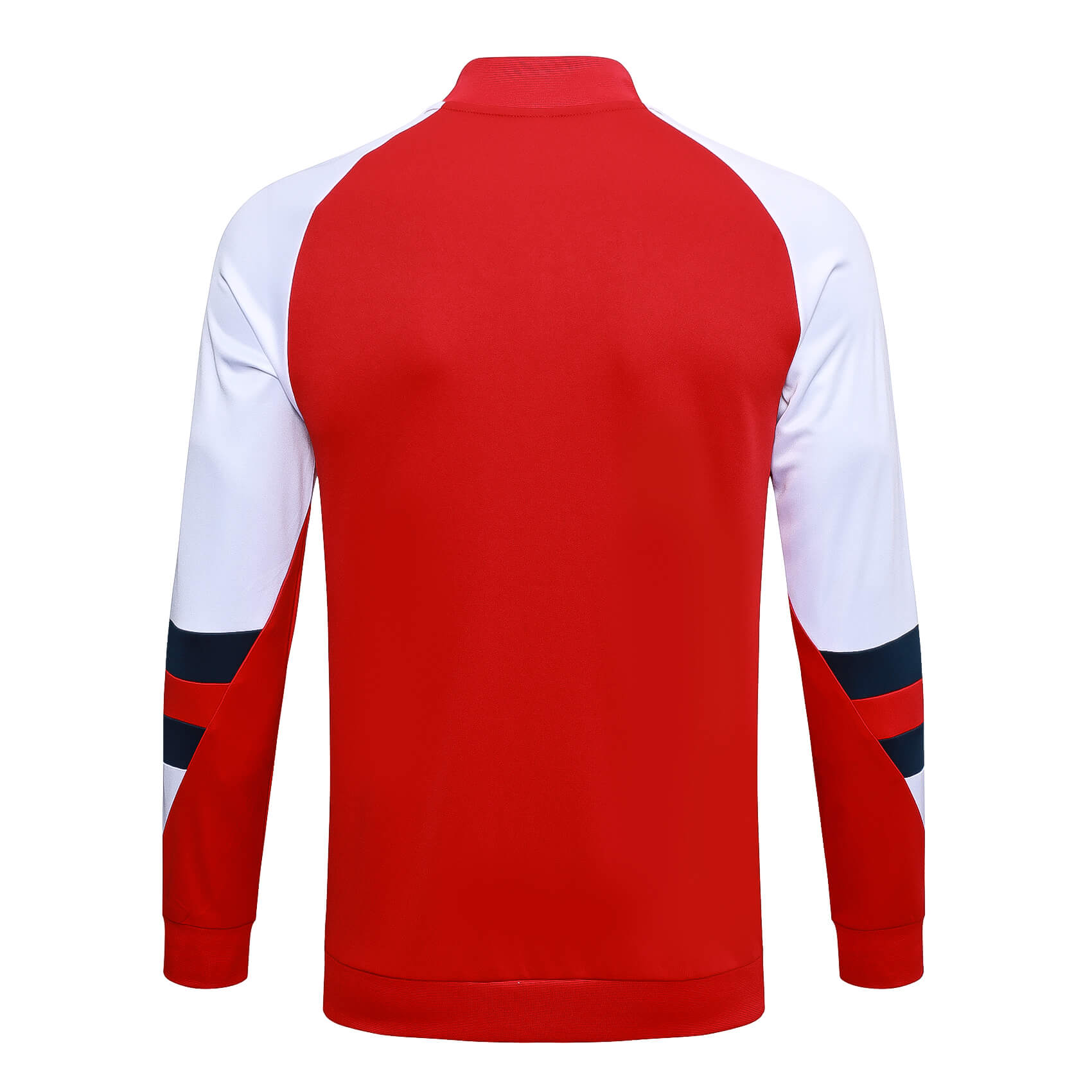 2023/2024 Arsenal Half-Pull Training Suit Red-White Football Shirt 1:1 Thai Quality