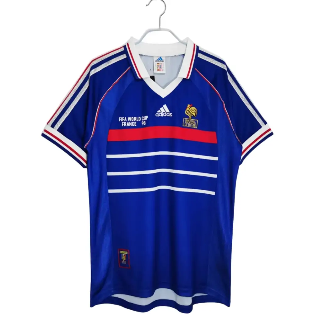 1998 France home retro jersey 1:1 Thai quality