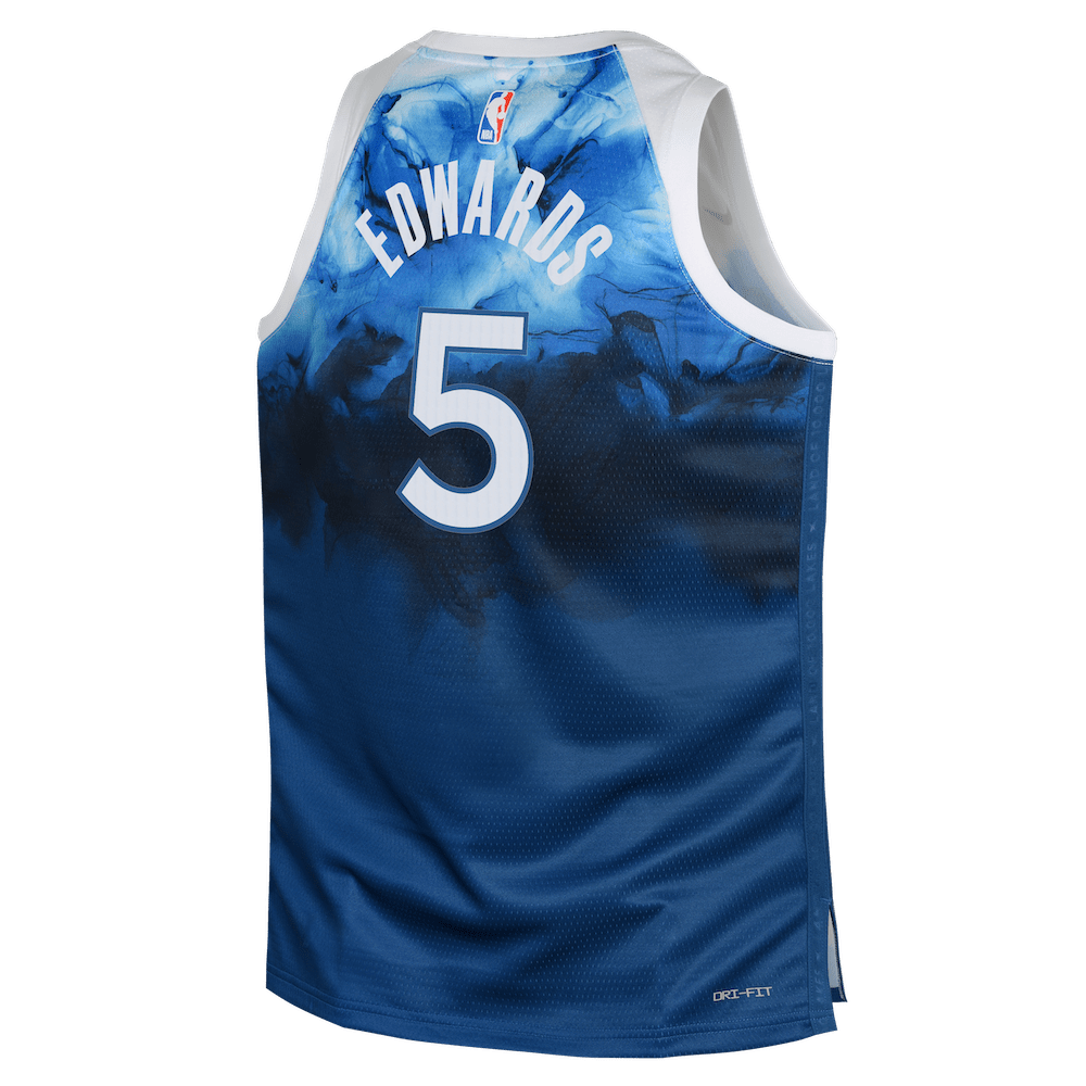 Anthony Edwards Minnesota Timberwolves 2024 City Edition Youth NBA Swingman Jersey