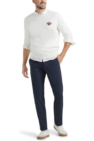 Men's Extreme Motion Flat Front Regular Straight Pant