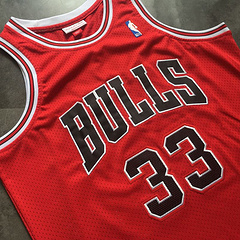 Chicago Bulls Pippen 33 Red MN