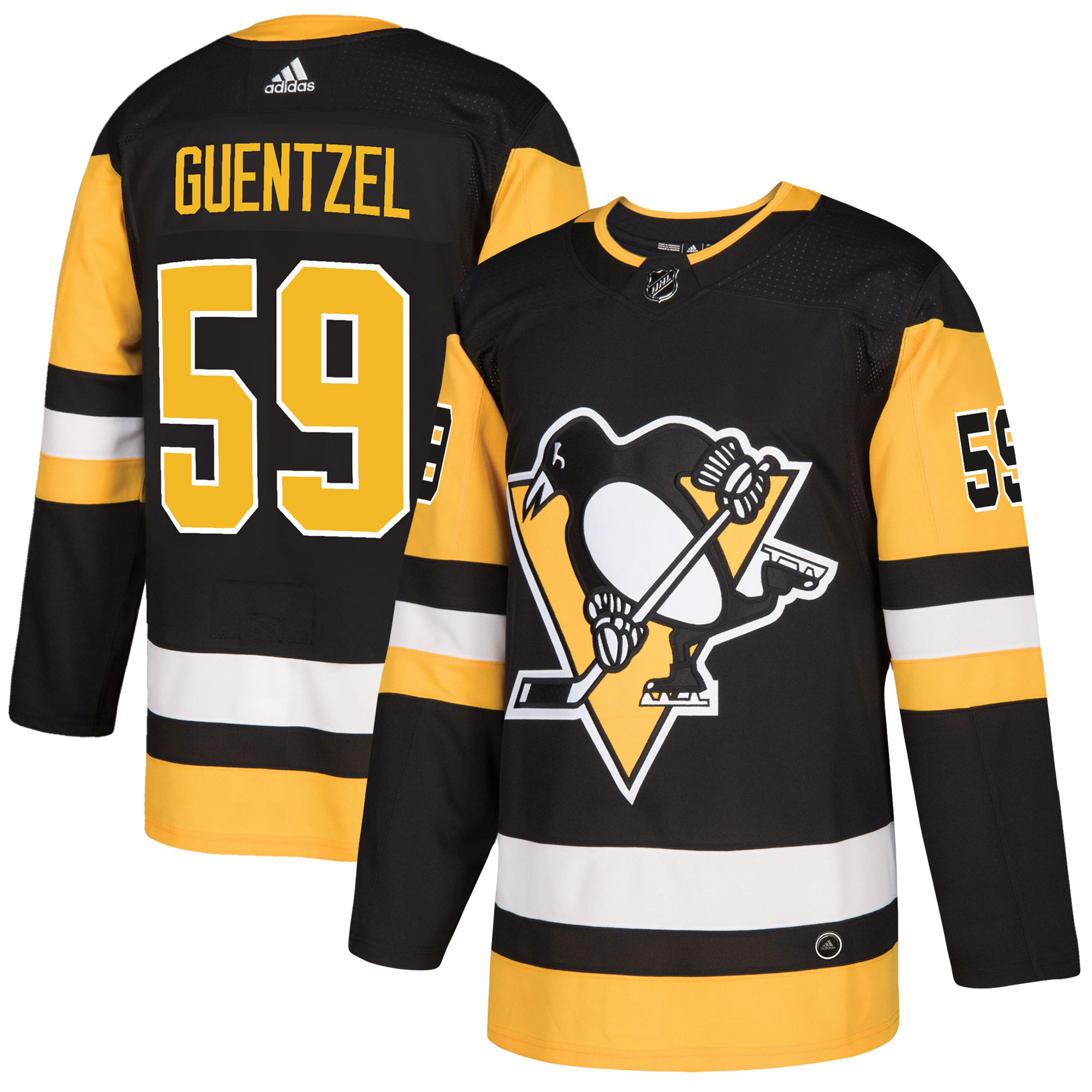 Jake Guentzel Pittsburgh Penguins     Jersey – Black