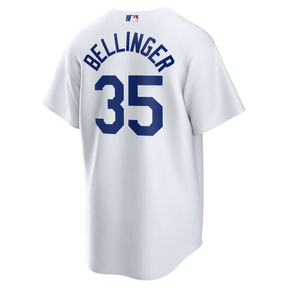 Men's Los Angeles Dodgers Cody Bellinger Home Player Name Jersey - White