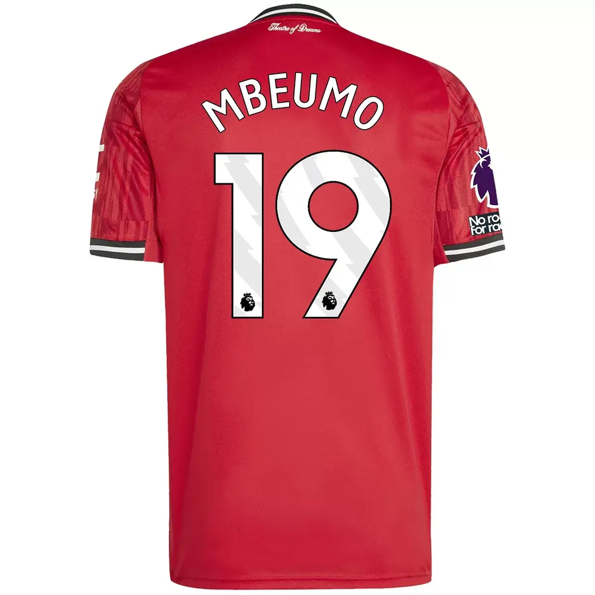 Mbeumo #19 Manchester United Home Soccer Jersey 2025/26