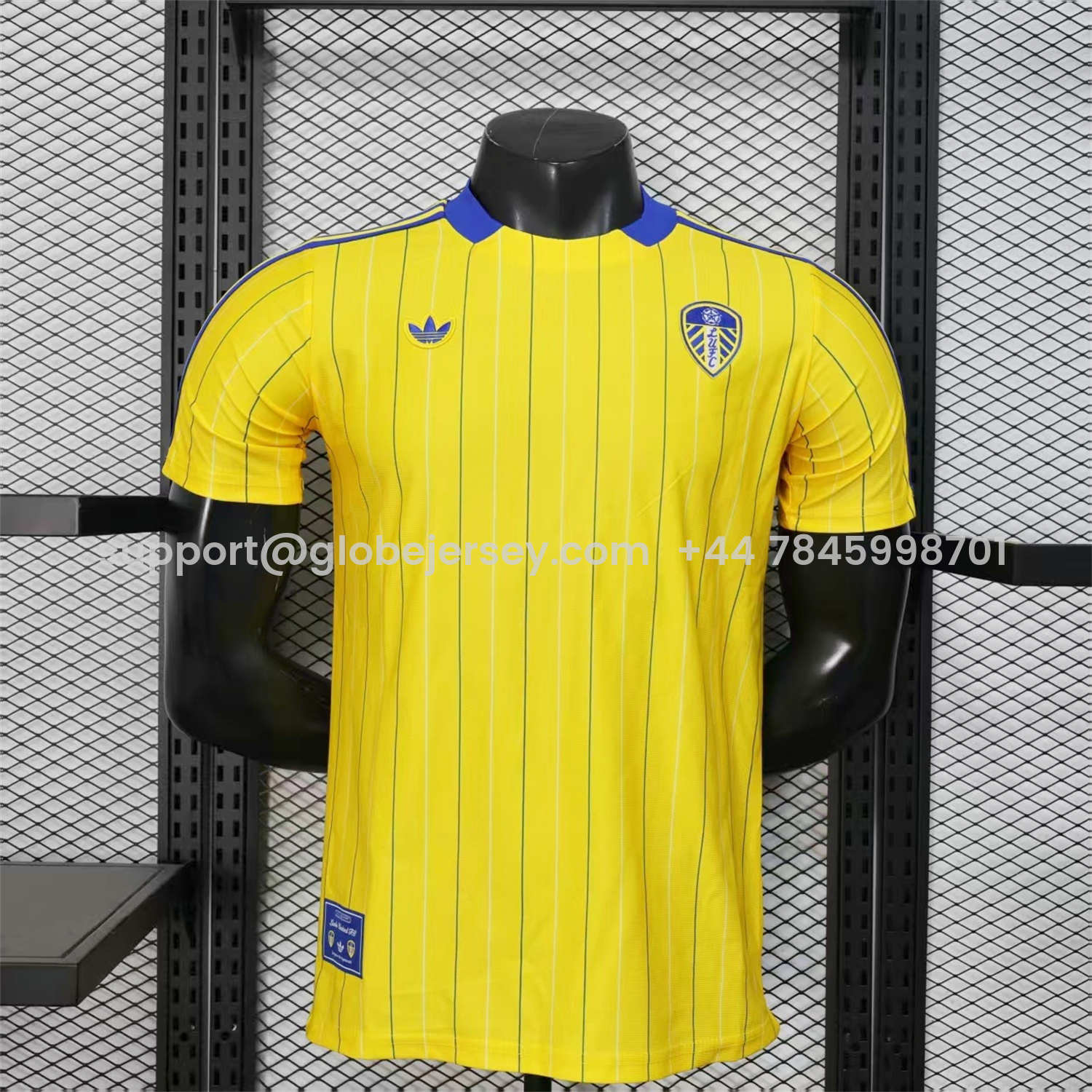 Leeds United 25-26 Icon Travel Special Edition Yellow Jersey - Player Version