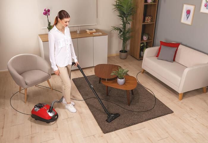 HOOVER - Aspirapolvere a bidone HE310HM 011-Rosso