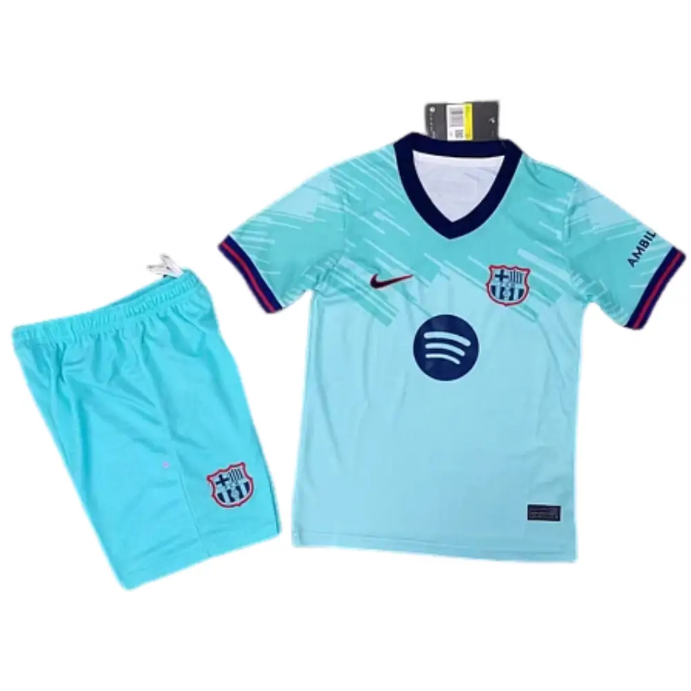 2026-27 Barcelona Second Away Jersey - Children's Set Fans Edition