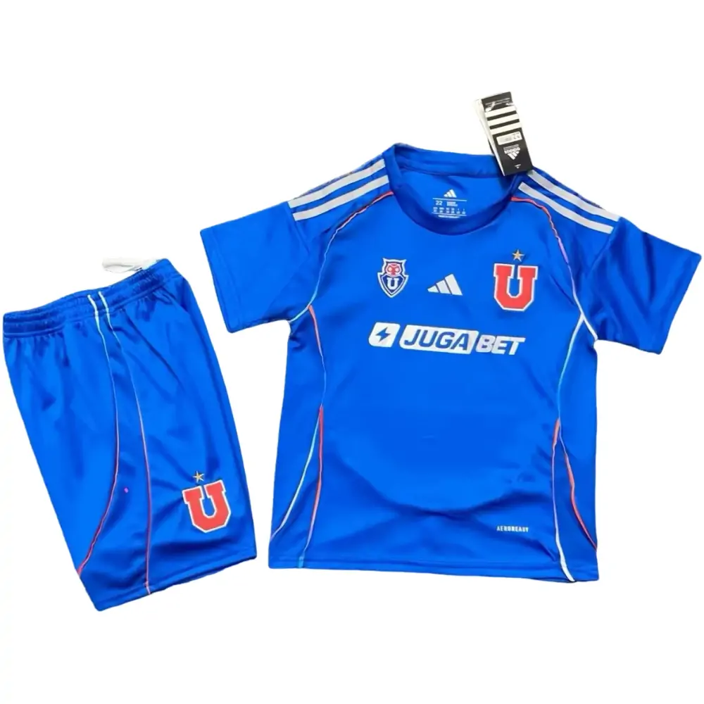 2025-26-Universidad de Chile Home-Jersey-Children's Kit