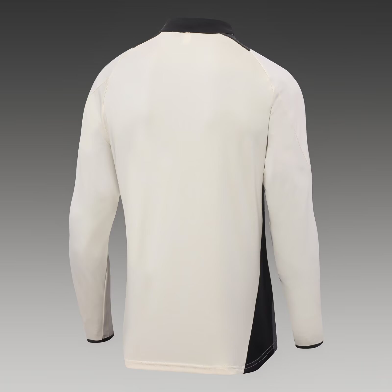 2024/2025 Real Madrid Half-Pull Training Suit Light Yellow Football Shirt 1:1 Thai Quality