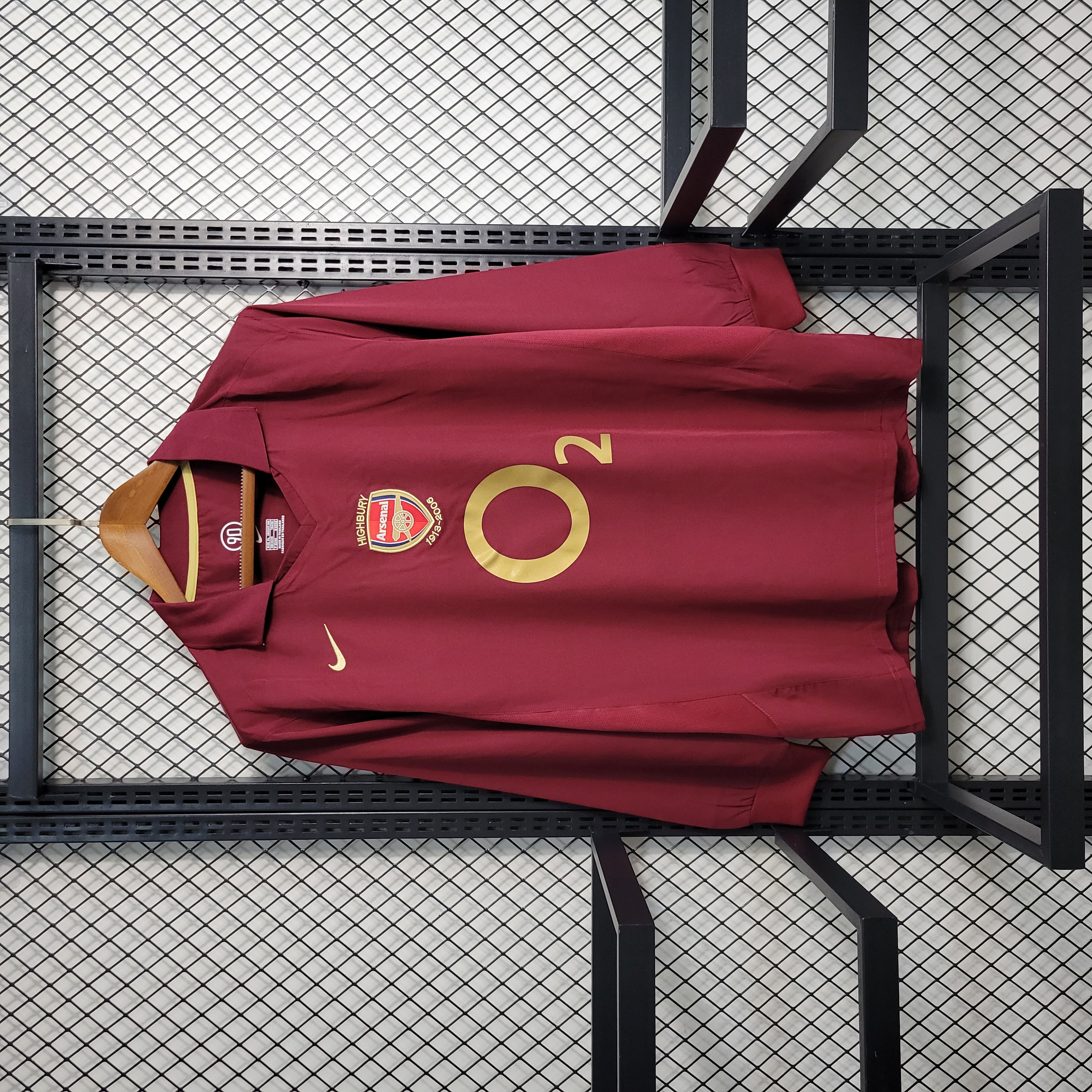 Retro Arsenal 05-06 Home Stadium Long Sleeve Jersey