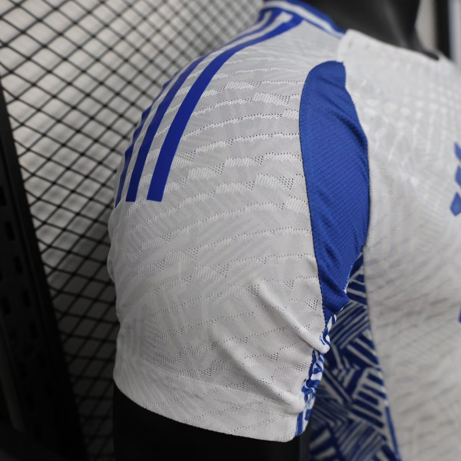 2025/2026 Player Version Real Madrid Special Edition Blue White Football Shirt 1:1 Thai Quality