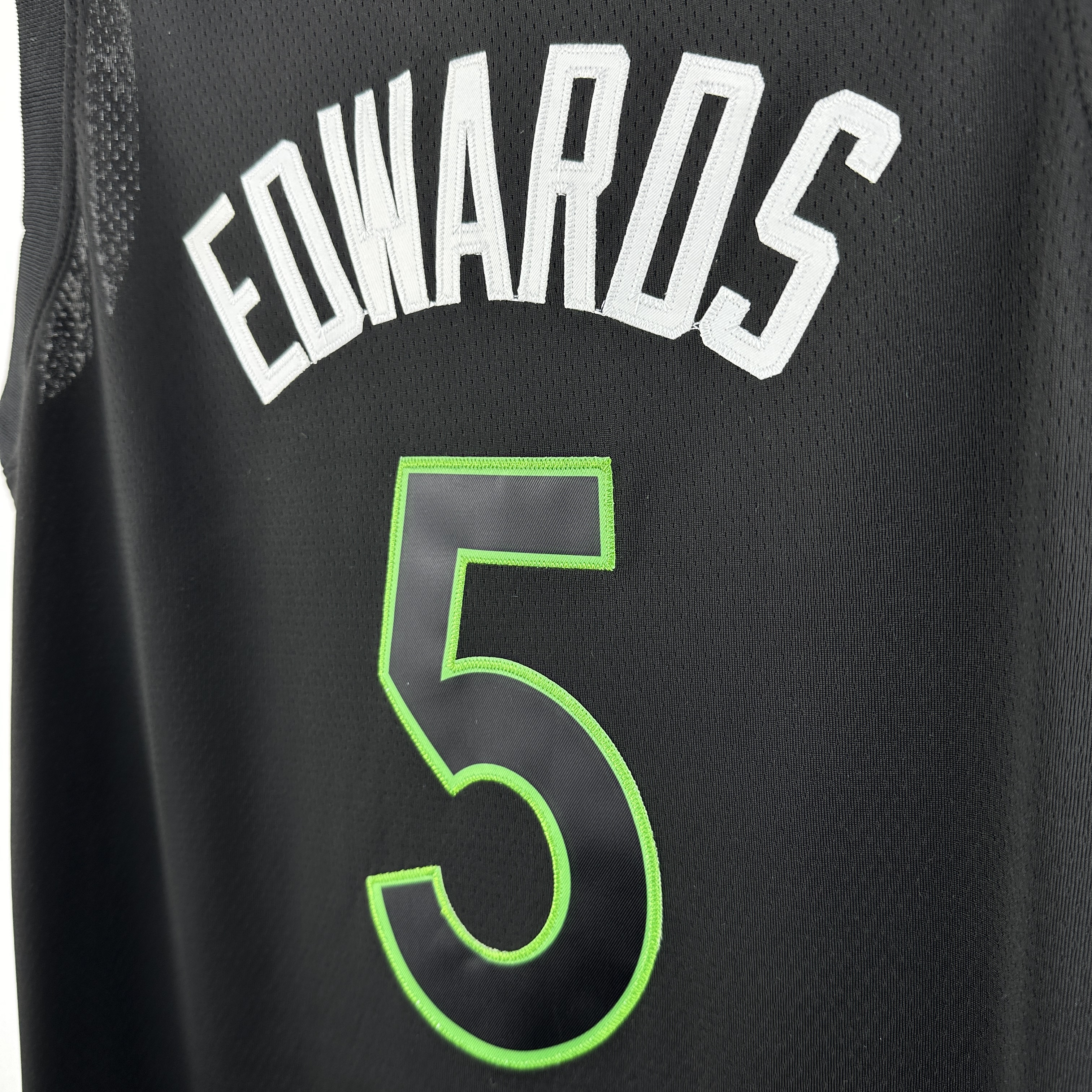 Embroidery 23rd season Timberwolves Flying Man No. 5 Edwards