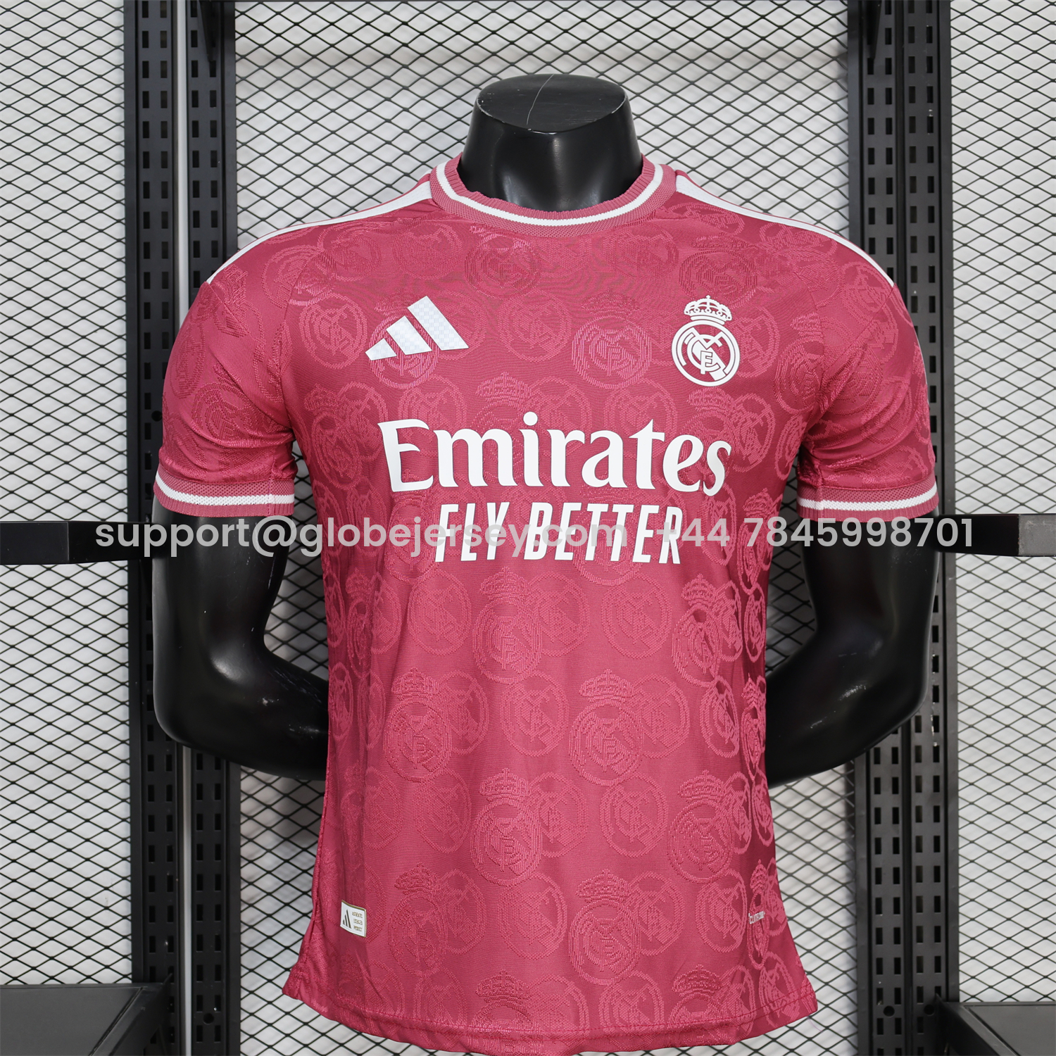 Real Madrid 25-26 Wine Red Special Jersey - Player Version