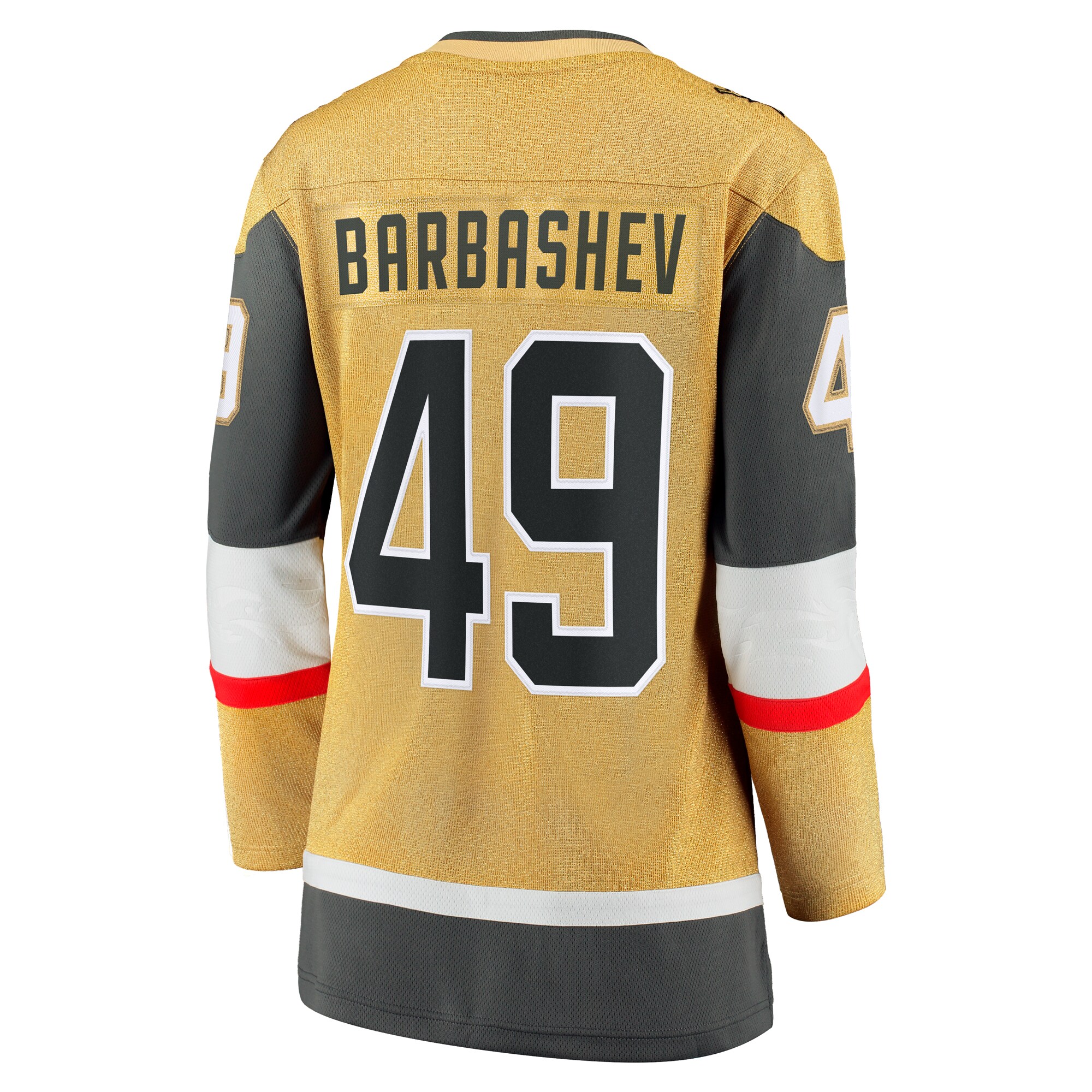 Ivan Barbashev Vegas Golden Knights Women’s Fanatics Home Breakaway Jersey – Gold