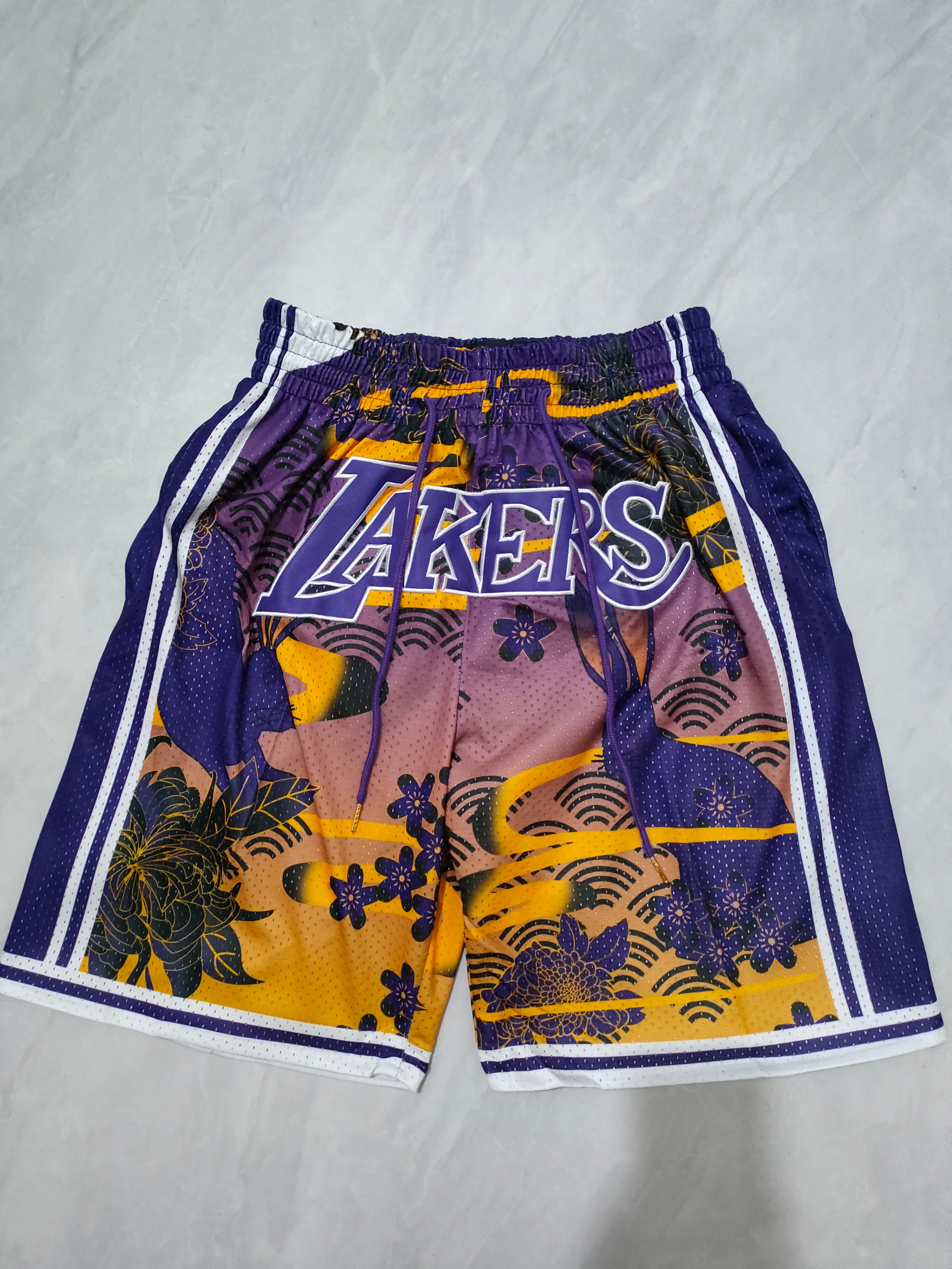 Los Angeles Lakers Purple Year of the Rabbit Pocket Pants