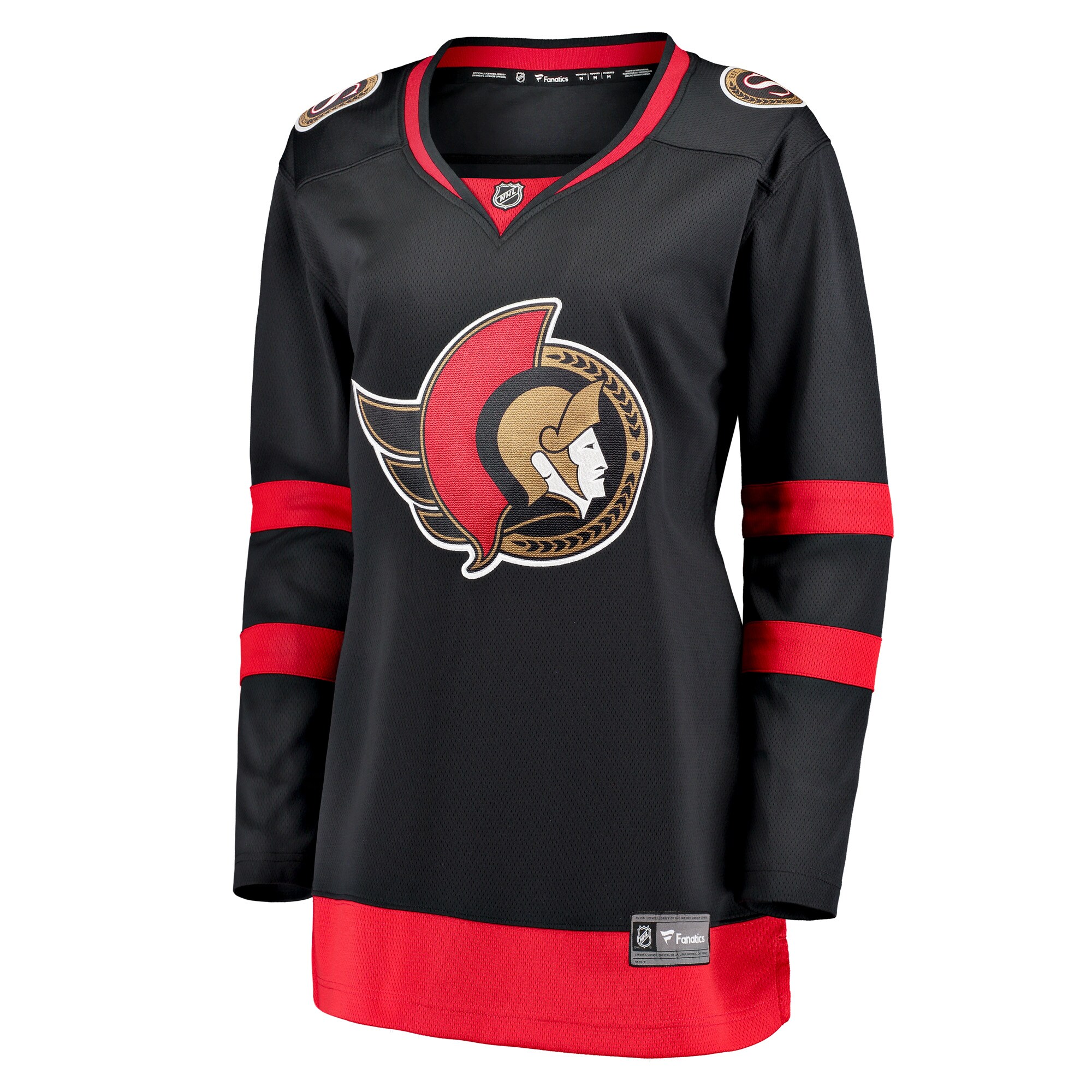 Ottawa Senators Fanatics Women’s Home Breakaway Jersey – Black