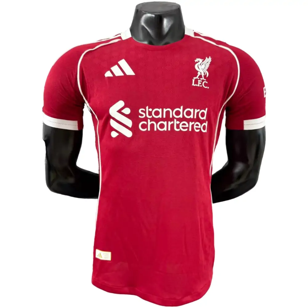 2025-26 Liverpool Home Shirt - Player Edition