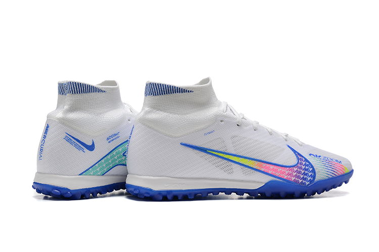 Assassin XV high-top fully knitted waterproof MD air cushion grass spike football shoes