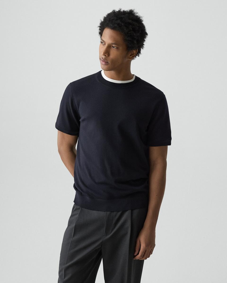 Soris Tee in Regal Wool