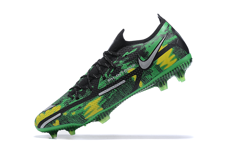 Shock Wave series Nike low-top Phantom GT2 waterproof Recharge all-knit FG football shoes Nike Phantom GT2 Elite FG