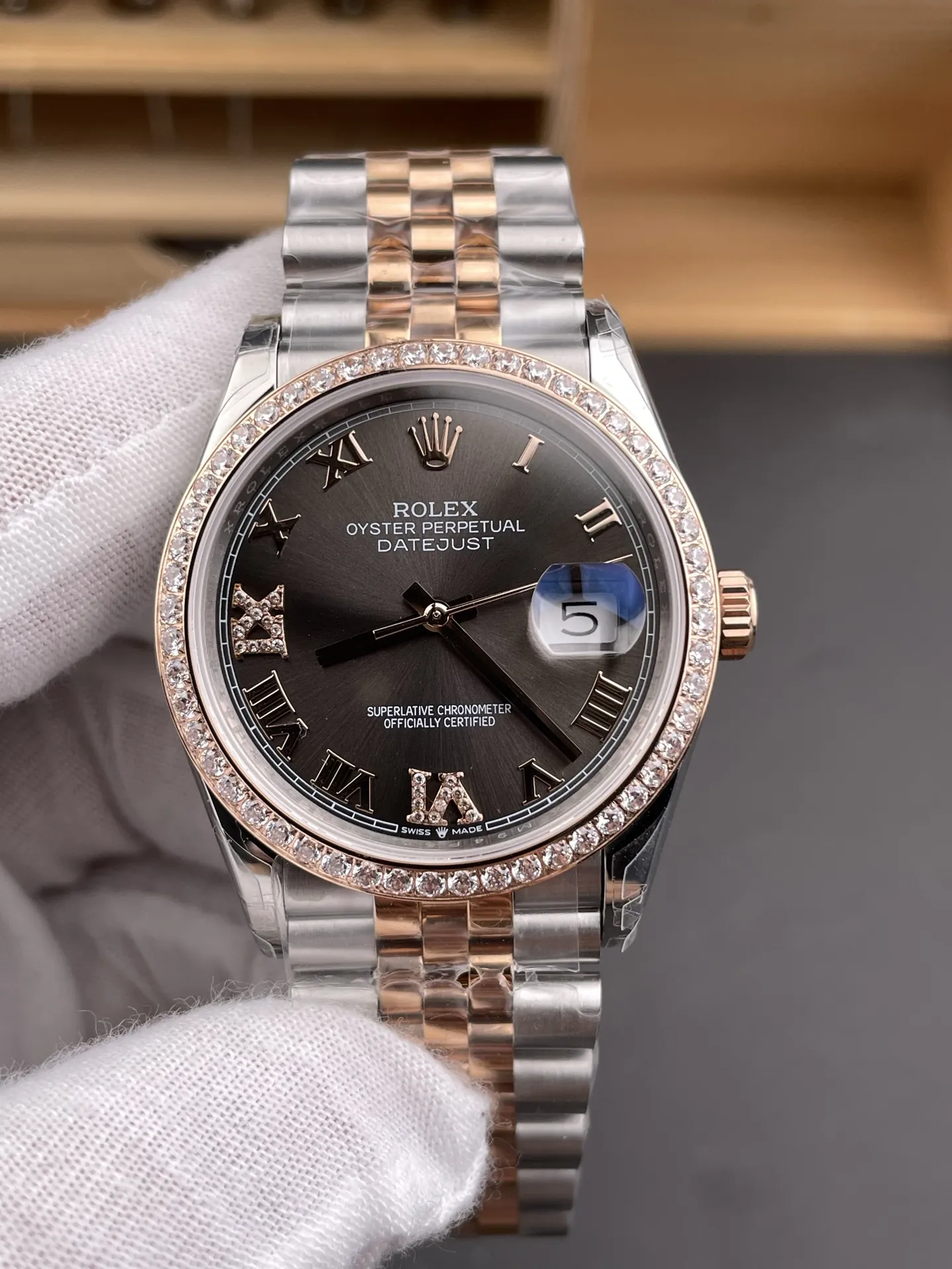 Rolex Datejust Rose Gold 36mm