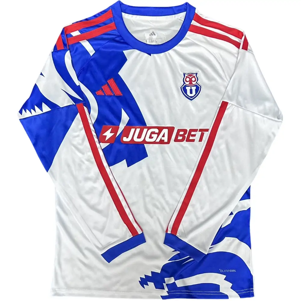 2026-27 Club Universidad de Chile Away Long Sleeved Jersey - Fans Edition