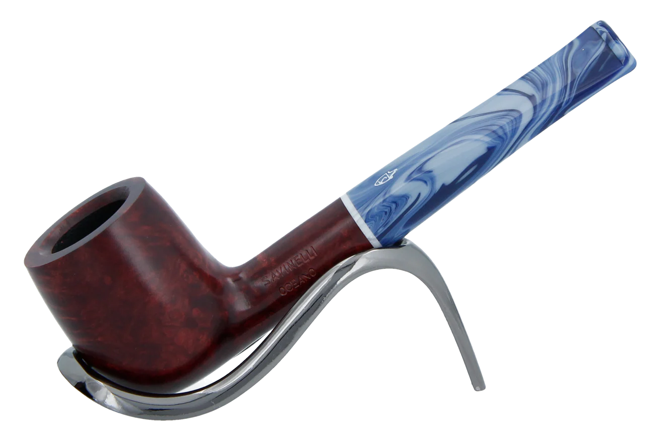 Savinelli Oceano Smooth 106 - 6mm Briar Pipe