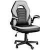 HomeZeer Gaming Chair, Video Game Chairs for Kids, Computer Office Desk Chair with Lumbar Support, Pu Leather Gamer Chair up to 330lb, Red