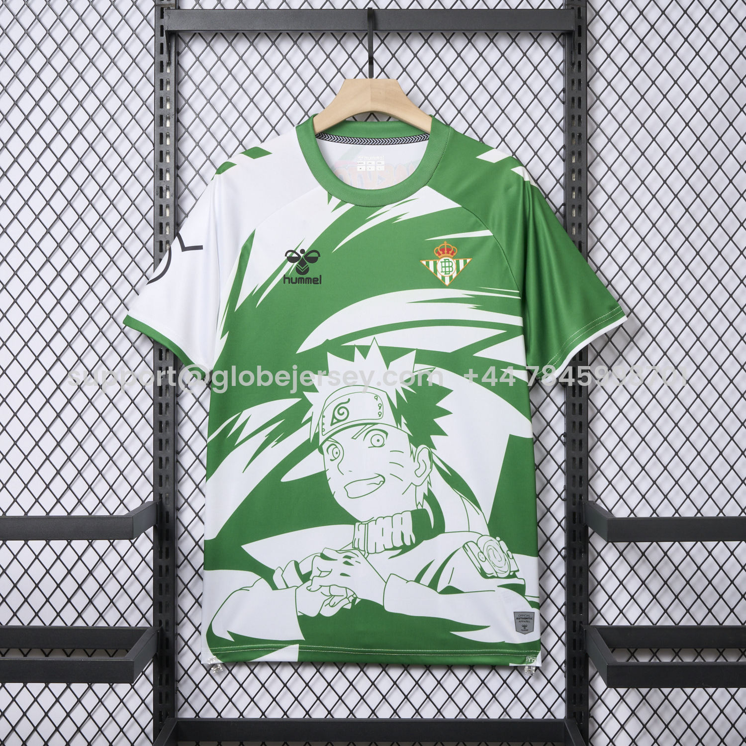 Real Betis 25-26 NARUTO Special Edition Jersey - Fans Version